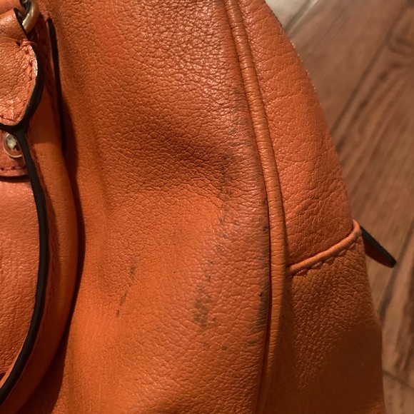 Orange Michael Kors purse - Picture 4 of 5